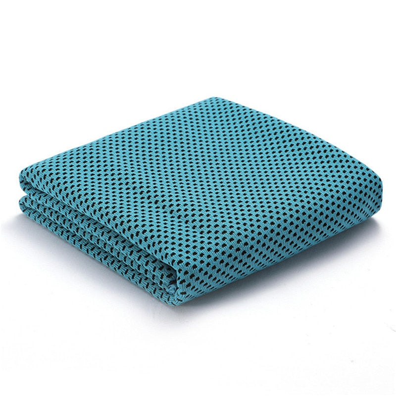 Acheter light-blue Quick-cooling Sports Towel Microfiber Quick-drying Ice Towel