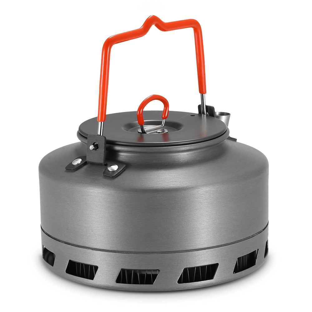 Bulin 1.1L Outdoor Kettle Aluminum Alloy Portable Pot Travel Teapot