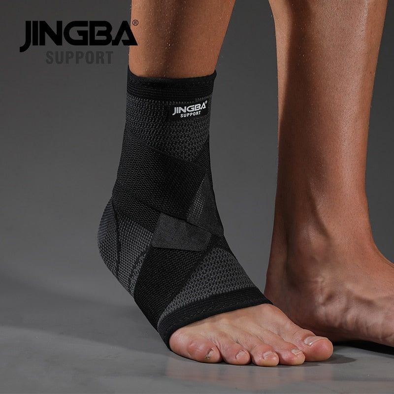 JINGBA SUPPORT 1PCS 3D Nylon Ankle Bandage  