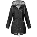 Women Jacket Coat  Outdoor Hiking Clothes  Waterproof Windproof Transition Raincoat Woman Hooded Top Clothes  Female Fashion