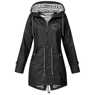 Buy black Women Jacket Coat  Outdoor Hiking Clothes  Waterproof Windproof Transition Raincoat Woman Hooded Top Clothes  Female Fashion