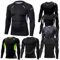 Compression Long sleeve T Shirt for Fitness and Running gym shirts 