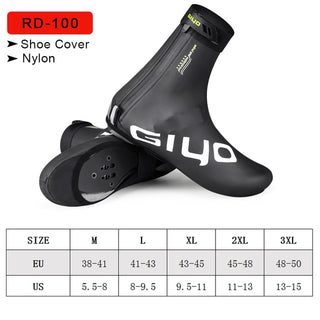 Buy thin-nylon-1 Waterproof &amp; Rainproof Thermal Fleece Cycling Overshoes
