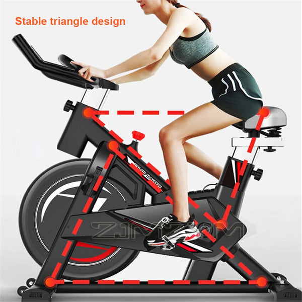 Exercise spinning bike for home with Smart phone exercise APP