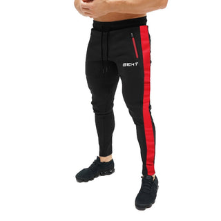 Buy black-1-h Skinny Fit cotton Gym and Fitness Joggers for Men