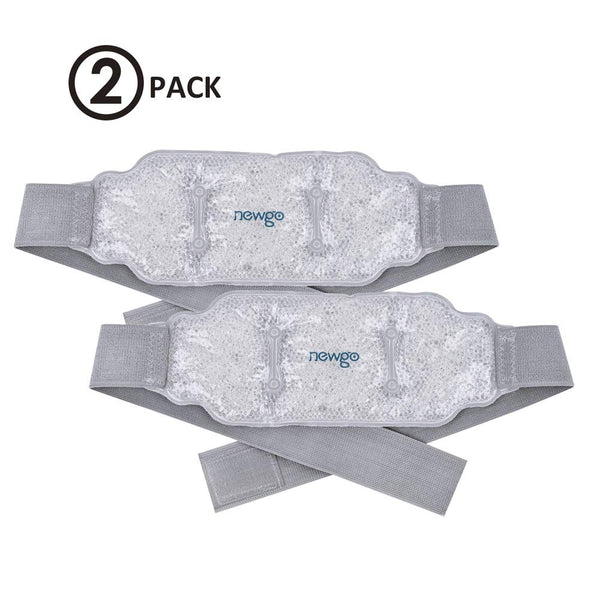 2 Reusable Ice Gel Packs for Hot / Cold Therapy & Pain Relief