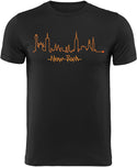 100% Cotton New York Electrocardiogram Graphic T-Shirt