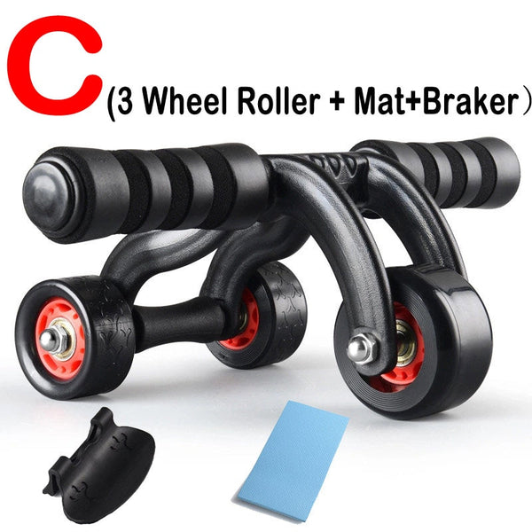 AB Roller Exercise Fitness GMY Power Push ups Abdominal Wheel Roller
