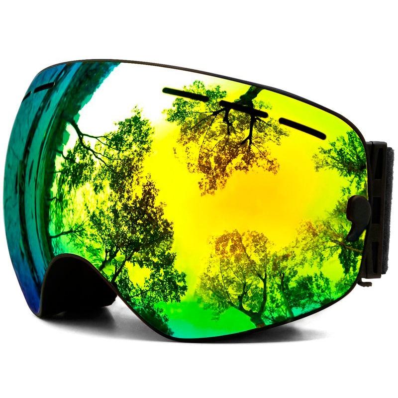 Buy c4-black-gold MAXJULI Ski Goggles - Interchangeable Lens - Premium Snow Goggles For Men and Women