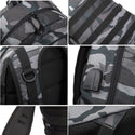 Military camouflage Tactical Backpack with Laptop sleeveThis Tactical Backpack is designed to provide maximum storage capacity in a lightweight, versatile package. It features a laptop sleeve and military-grade camouflage0formyworkout.com
