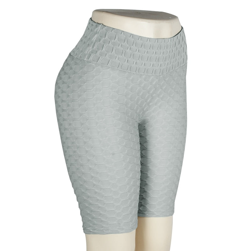 Buy grey Women High Waist Shorts with Out Pocket Activewear for Running &amp; Fitness