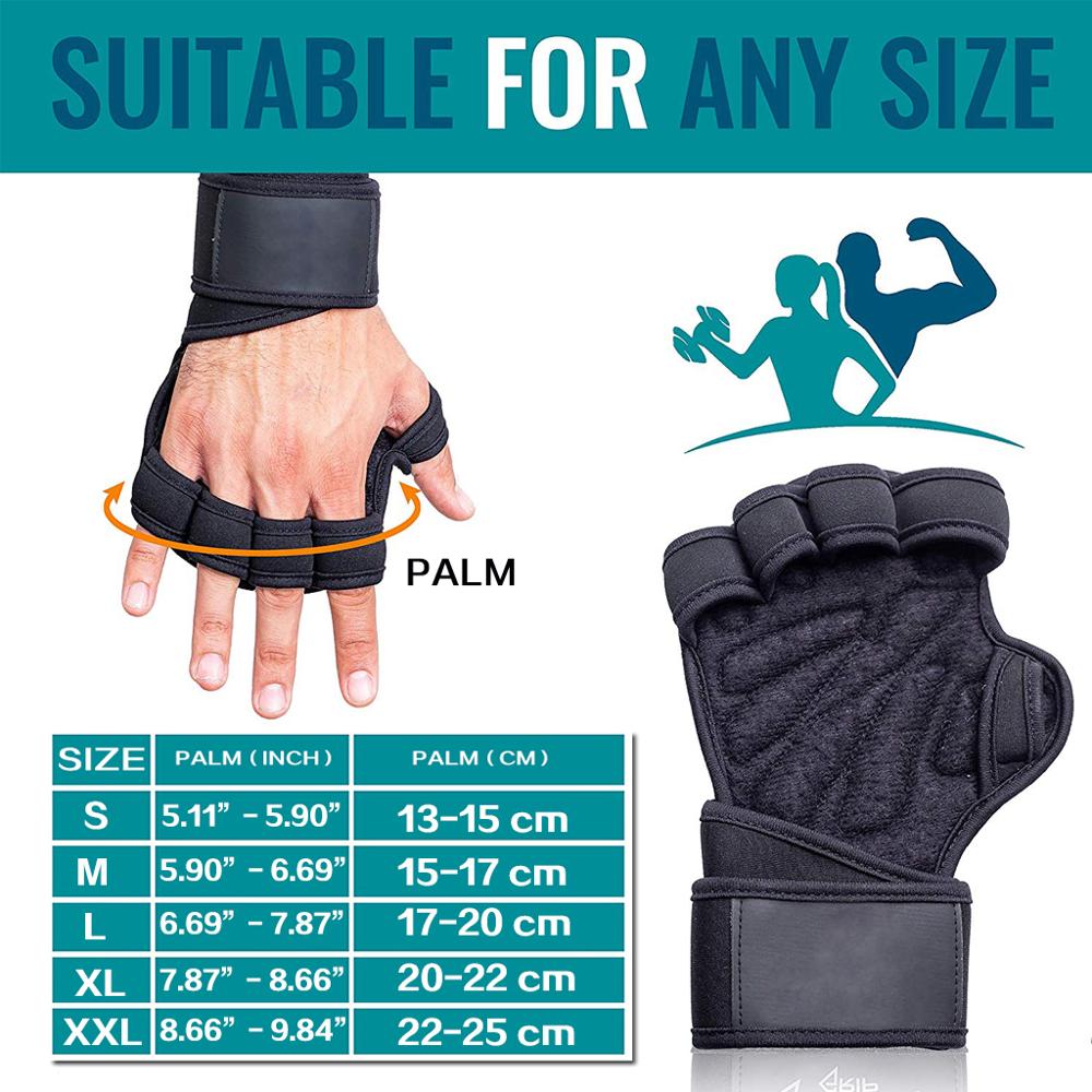 WorthWhile Half Finger Gym Fitness Gloves 