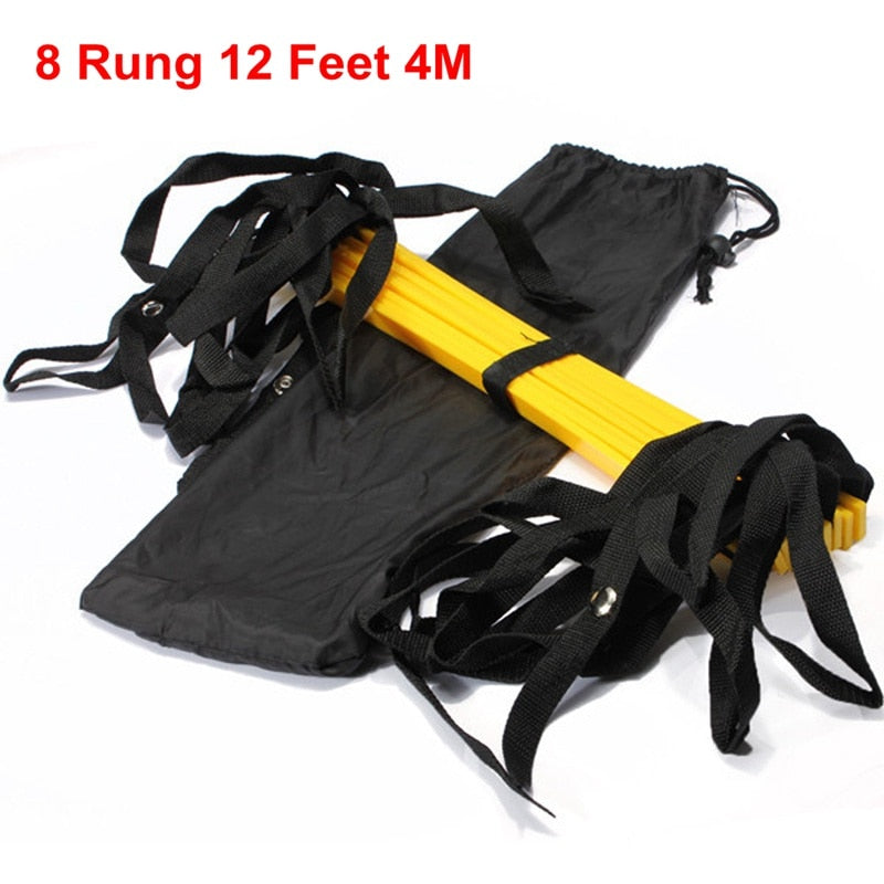 5/8/10/11 Rung Nylon Straps Agility Training Ladder Stairs for Sports