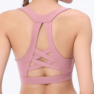Push Up padded wire-free Nylon Spandex Sports BraThis wire-free sports bra is made from a high-quality blend of nylon and spandex for a durable yet comfortable fit. Padded and supportive, it is designed to keep you0formyworkout.com
