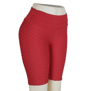 Compra red Women High Waist Shorts with Out Pocket Activewear for Running &amp; Fitness