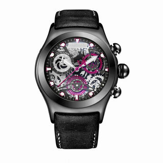 Reef TigeReef Tiger/RT Chronograph Skeleton Dial Sport Watches for Men