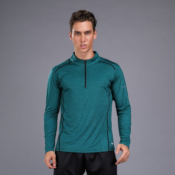 Long Sleeve Compression Exercise topThis Running Long Shirt for men offers a perfect fit and enhanced comfort during any outdoor activity or workout. The quick drying fabric and compression fit ensure 0formyworkout.com