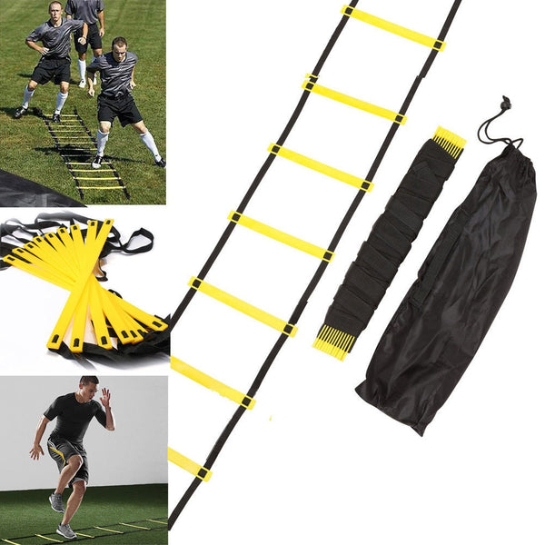 5/8/10/11 Rung Nylon Straps Agility Training Ladder Stairs for Sports