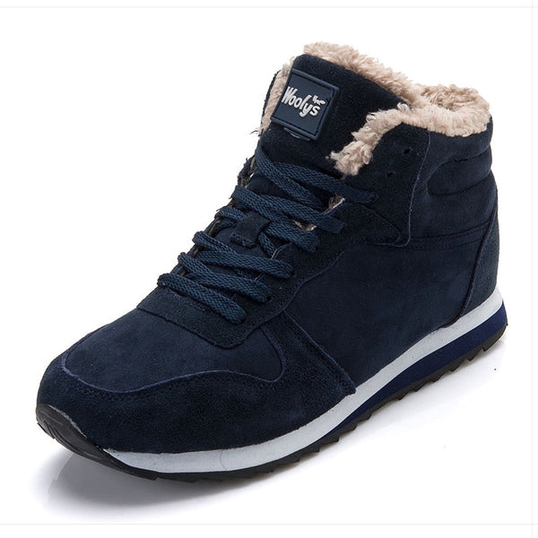 Warm Ankle Winter Boots with plush insoles