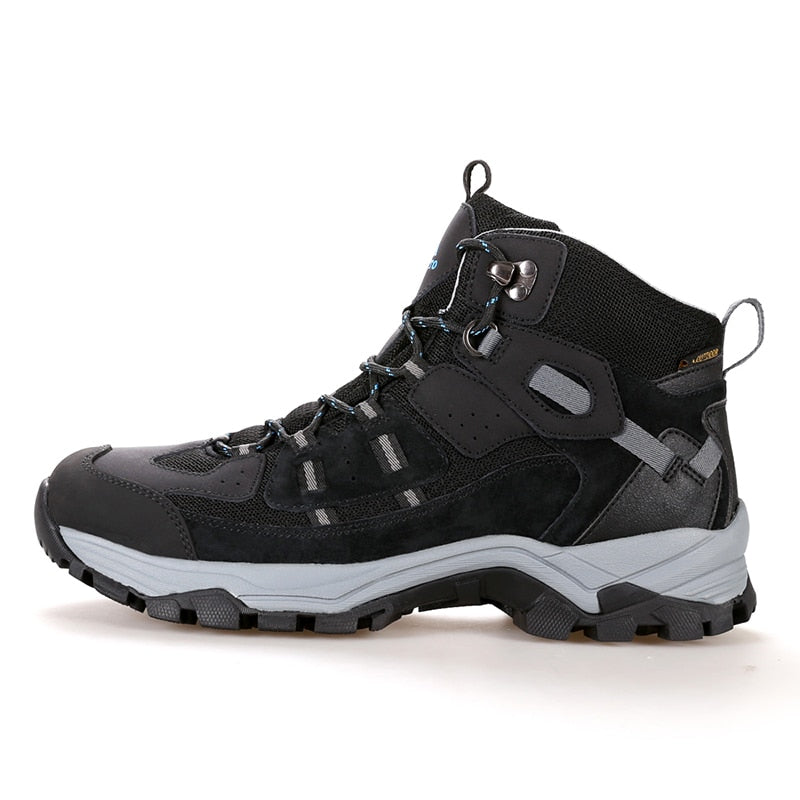 HUMTTO  Hiking Boots of Genuine Leather for Men and Women