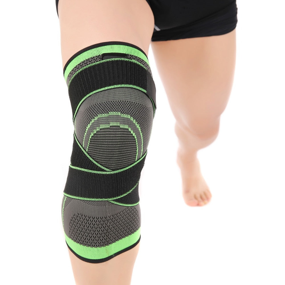 Sports Fitness  Knee Pads Support Bandage Braces Elastic Nylon Sport
