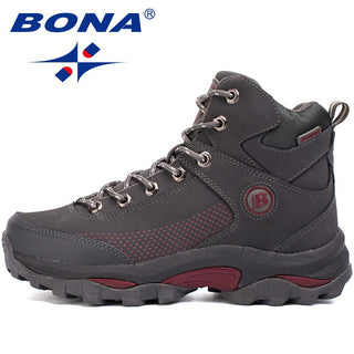 Buy dark-grey BONA New Popular Style Women Hiking Shoes Outdoor Explore Multi-Fundtion Walking Sneakers Wear-Resistance Sport Shoes For Women