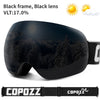 Black goggle only