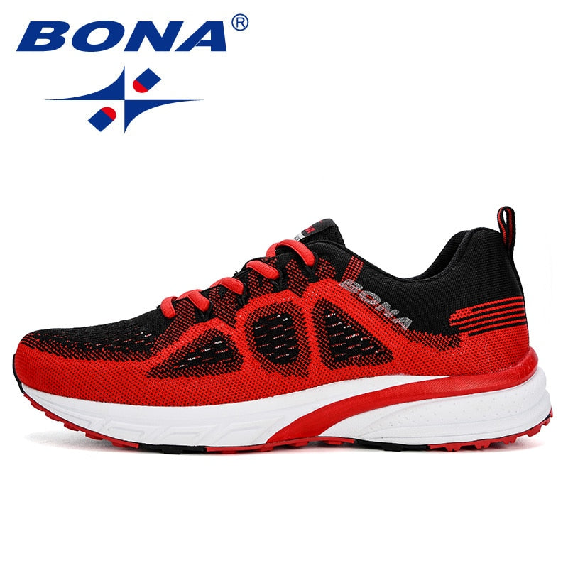 Breathable Lightweight Polyester Air Mesh Trainers for Men
