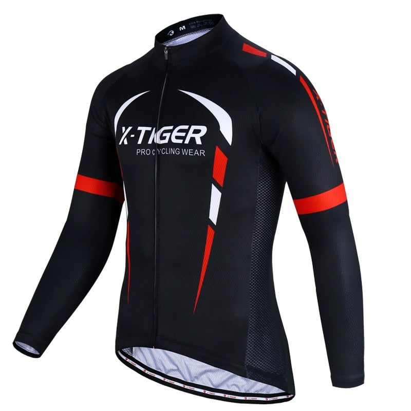 X-TIGER Cycling Long Sleeve Jerseys Bike cycling long sleeve shirt