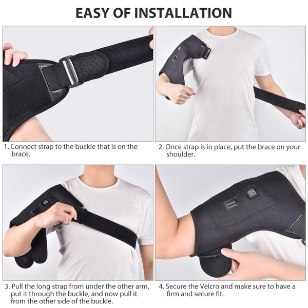 Heat Therapy Shoulder Heating Pad | Shoulder Strap for Frozen Shoulder