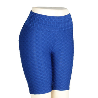 Compra blue Women High Waist Shorts with Out Pocket Activewear for Running &amp; Fitness