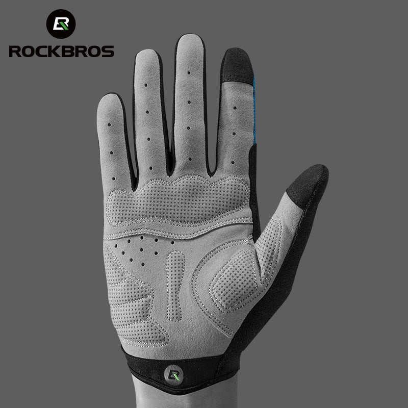ROCKBROS Windproof Cycling Gloves with Touch Screen enable