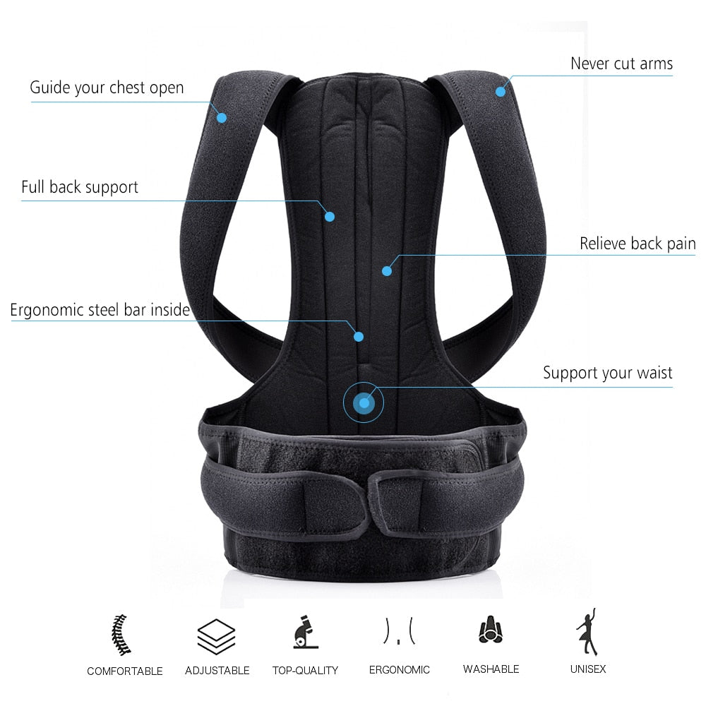 Back Posture Belt Corrector Posture Correction Belt Shoulder brace