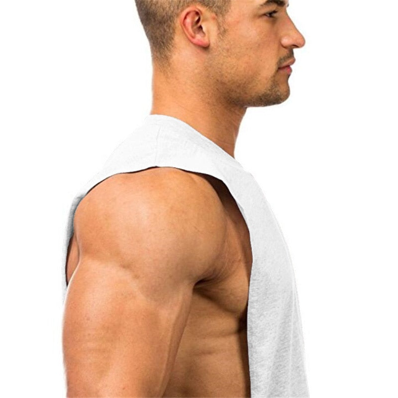 Muscleguys Workout Tank Top with Low Cut Armholes-18