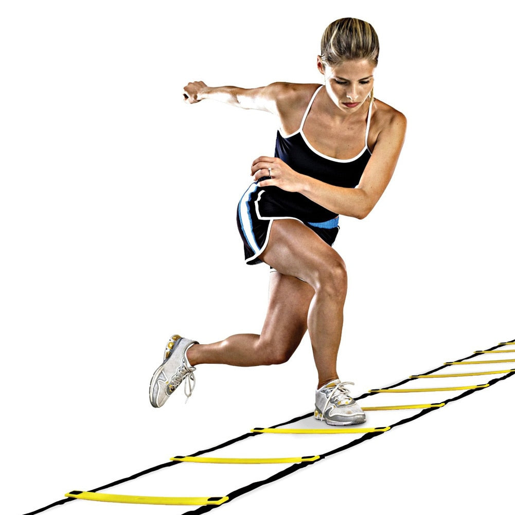 5/8/10/11 Rung Nylon Straps Agility Training Ladder Stairs for Sports