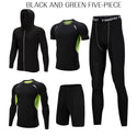 5 Pcs/Set Tracksuit Sports Suit for Men
