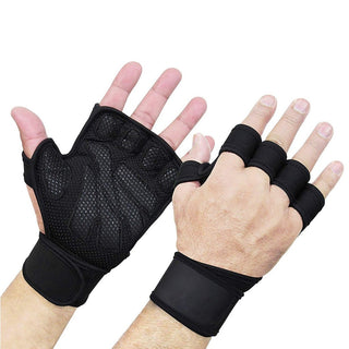 |325:1216#XL|325:200004166#S|325:200004167#M|325:100014065#L|325:4182WorthWhile Half Finger Gym Fitness Gloves 