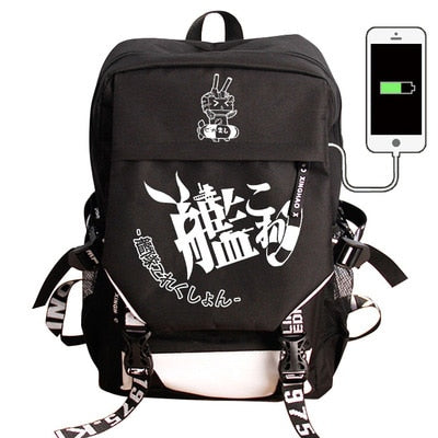 Japan Anime USB Charging Laptop Backpack  backpack Bag