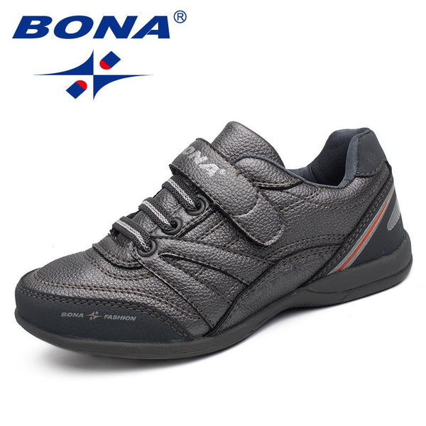 BONA New Classics Style Children Casual Shoes Hook & Loop Boys Shoes 