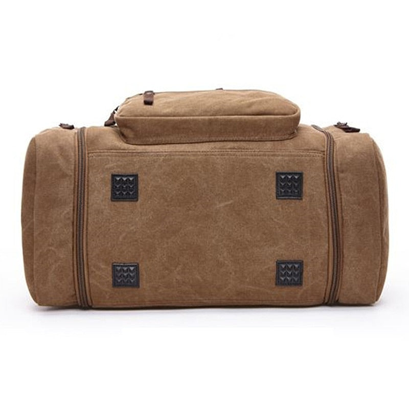 Large Capacity Men Canvas Duffle Bags Gym Bags travel bags Travel Bags Weekend Shoulder Bags Multifunctional Overnight Duffel Bag