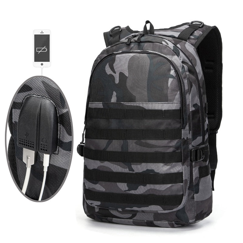 Military camouflage Tactical Backpack with Laptop sleeveThis Tactical Backpack is designed to provide maximum storage capacity in a lightweight, versatile package. It features a laptop sleeve and military-grade camouflage0formyworkout.com