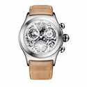 Reef Tiger/RT Chronograph Skeleton Dial Sport Watches for Men