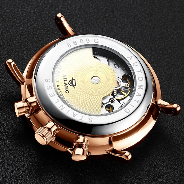 AILANG Automatic Mechanical Diver Watch SSS Minimalist style 