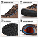 Wear Resistant  Breathable Splashproof Hiking & Climbing Shoes