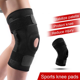  Sports Knee Pad with lateral Metal Braces 