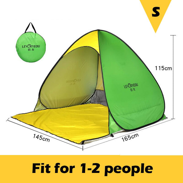 Full Automatic Camping Tent With Door Window Anti-UV Awning Tents Quic