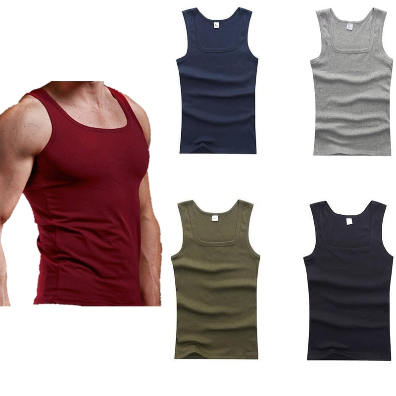 Casual Bodybuilding & Fitness Sleeveless Singlet Vest
