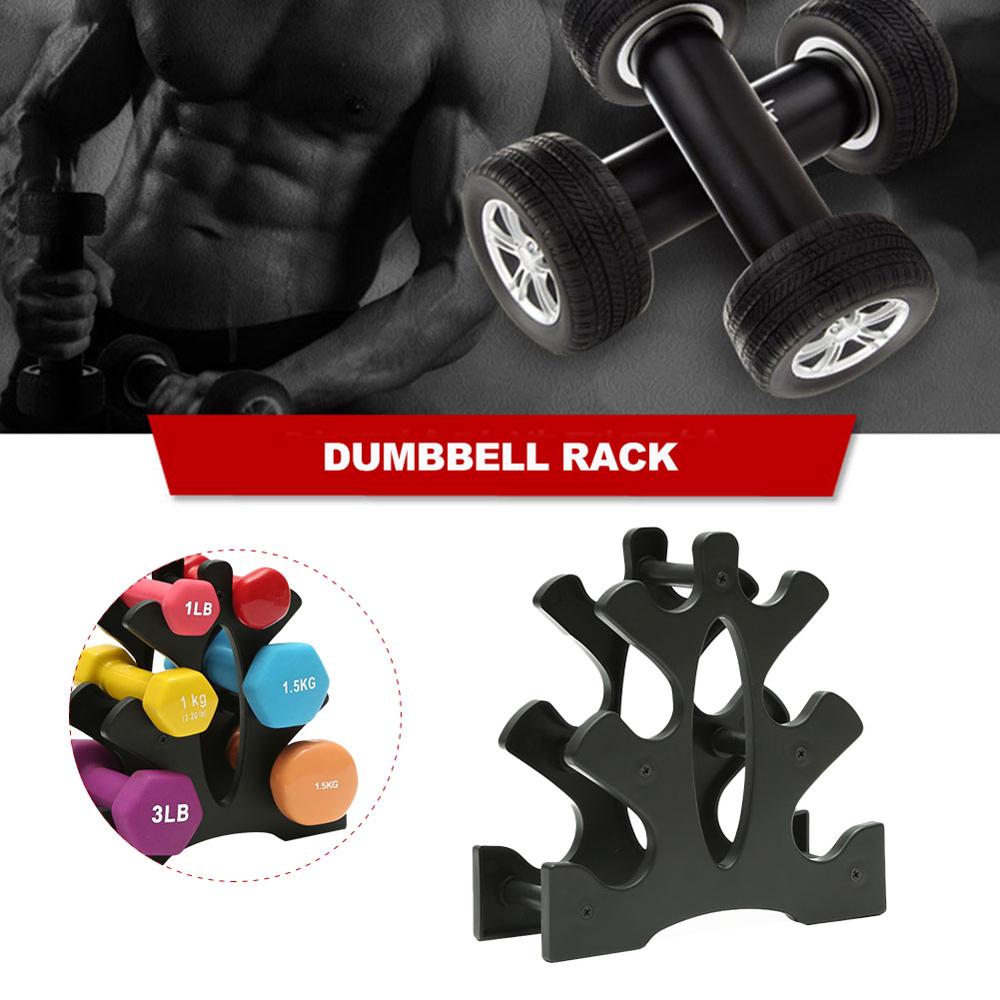 Dumbbell Rack Dumbbell Storage Rack Floor Bracket Home Exercise Equipment Rack Support Stands Weightlifting Holder 