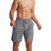 2 in 1 Training Shorts for Men double layer shorts 