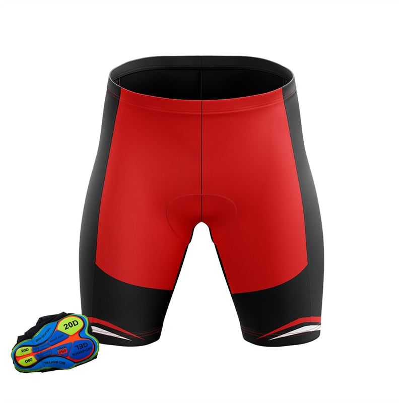 Shockproof Cycling Shorts with 20D Gel Padding 